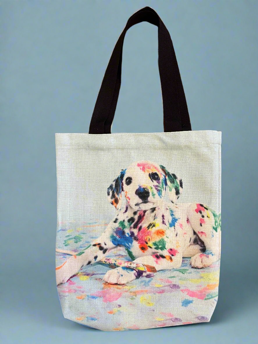 Tote Bag - Colourful Dalmatian