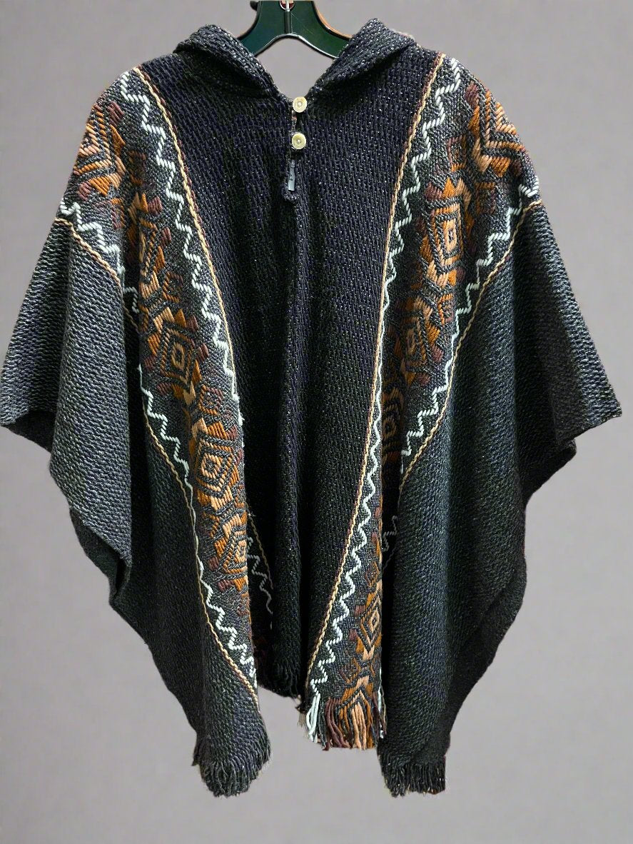 Wool Poncho-Ecuador