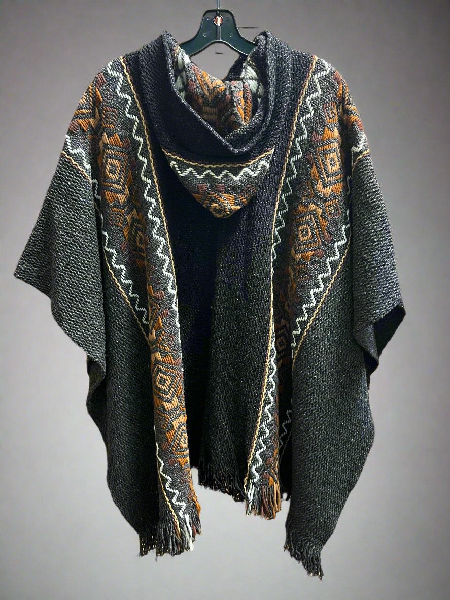 Wool Poncho-Ecuador