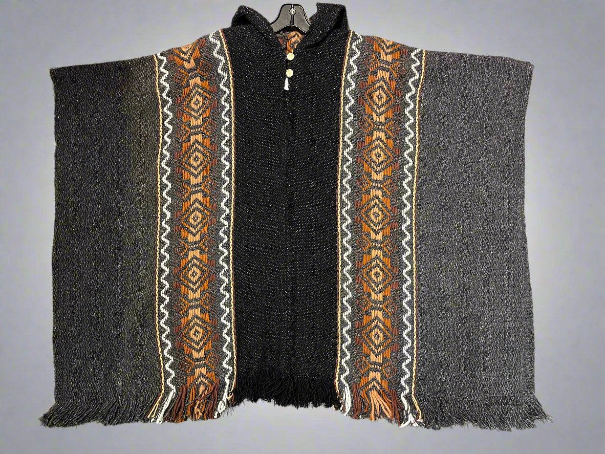 Wool Poncho-Ecuador