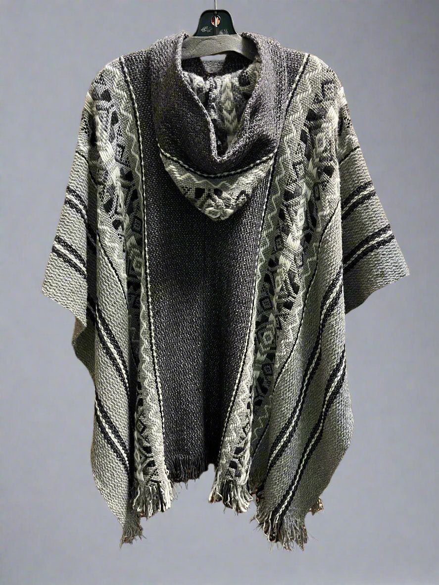 Wool Poncho-Ecuador