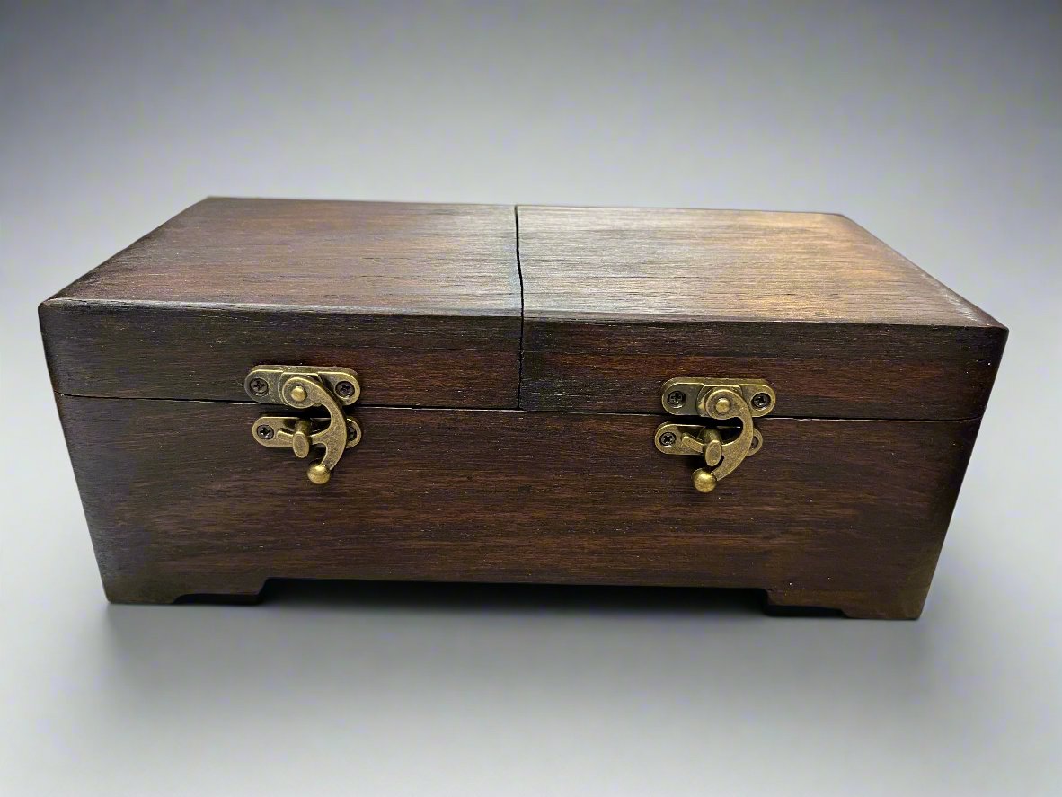 Wooden Duo Jewelry Box