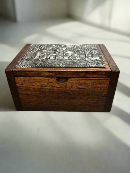 Square Business Card Box